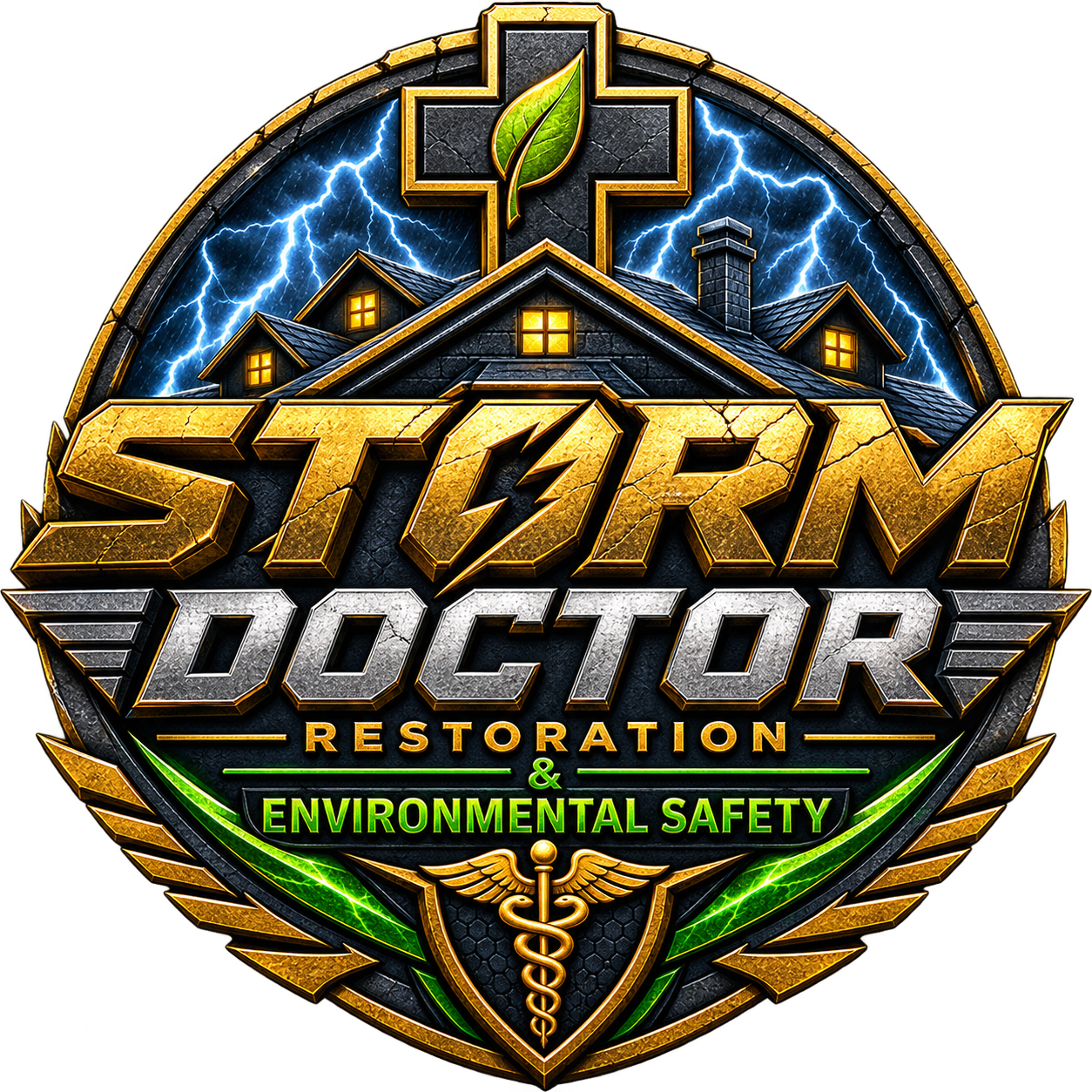 Storm Doctor Restoration compact brand mark